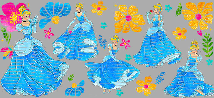 16oz Disney style-D-1534